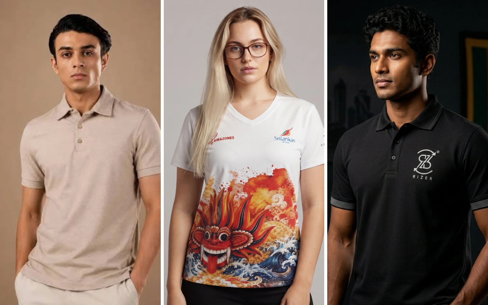 RIZER T-shirt GSM and thickness guide