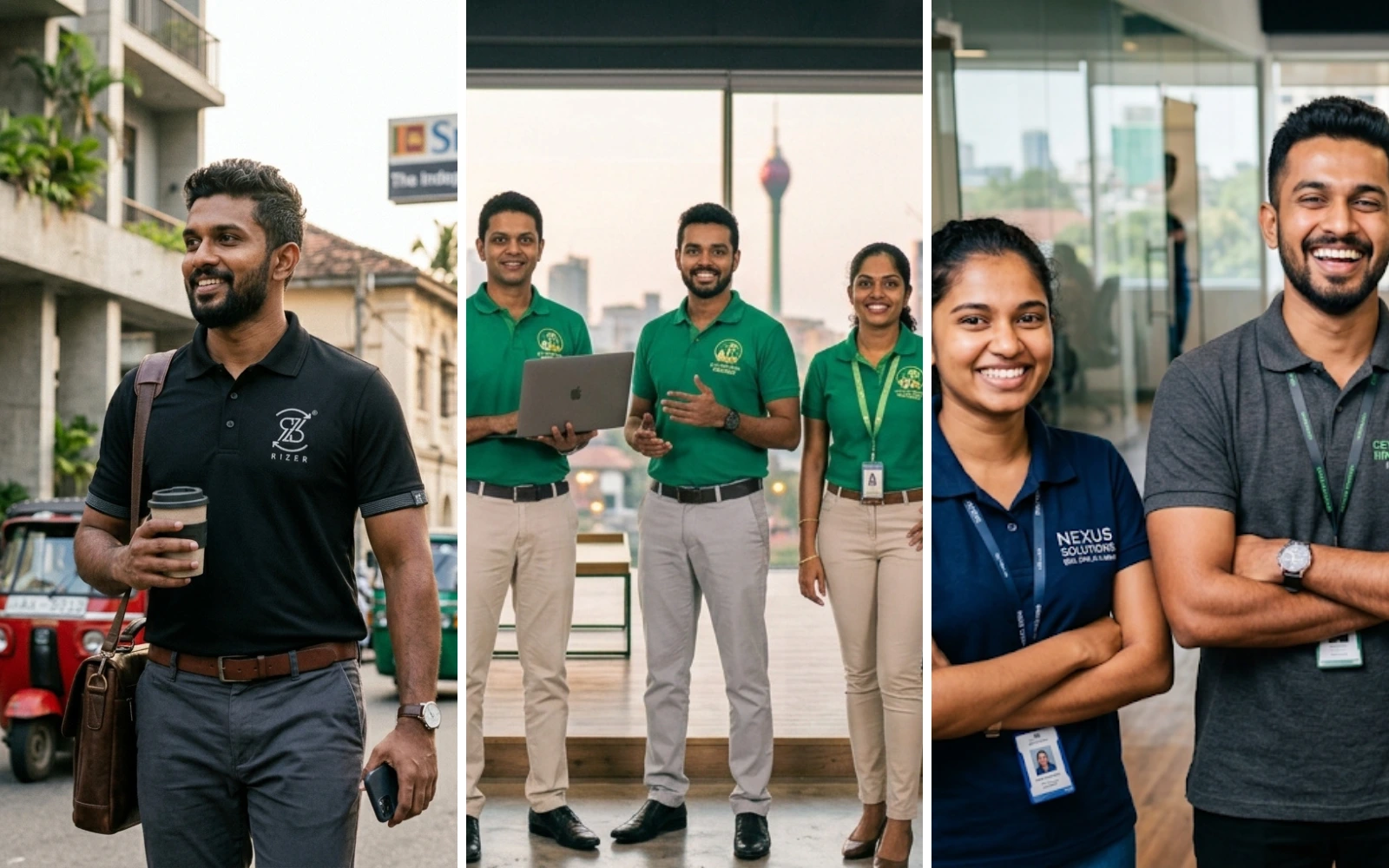 Custom event and promotional t-shirts by RIZER in Sri Lanka